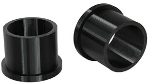 Gummi Reduzierung 38mm / 32mm Set | 2 Stück | Poolschlauch Adapter | Pool Solarheizung | Schwimmbadschlauch (Reduzierung Ø 38mm Schlauch auf 32mm Anschluss)