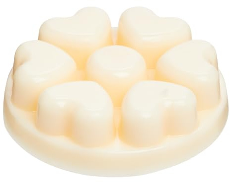 PartyLite Scent Plus® Melts, Herzförmig, Iced Snowberries Duft, flammenlose Duftwachse in Herzform mit bis zu 60 Stunden Duftdauer, Wohn- und Küchendekoration, Männer und Frauen