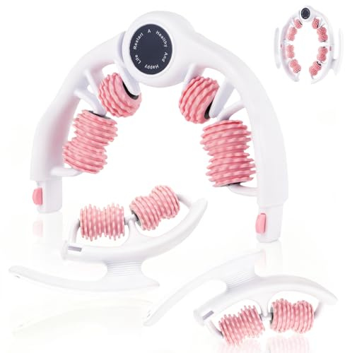 Anti-Cellulite Massagegerät, Cellulite Roller mit Abnehmbaren Rollengriffen，360° Faszien-Massagegerät für Beine, Oberschenkel, Arme, Taille und Gesäß, Lymphdrainage & Muskelschmerzlinderung Werkzeug