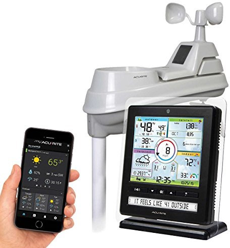 AcuRite Pro Weather Station with PC Connect, Off White Sensor/Color Display