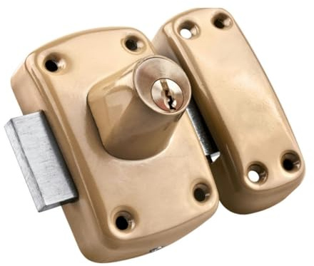 Alfa 22162 - Cerradura sobrep. esma. doble llave hand