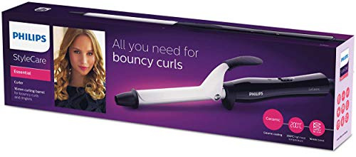 Philips BHB862/03 Rizador de pelo caliente Negro Blanco 1,8 m Rizador de pelo caliente recto 200 °C 60 s Negro Blanco