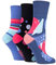 Gentle Grip - 6 Pairs of Cotton Rich Everday Ladies Non Elastic Socks (4-8 uk, 37-42 eur, GG190)