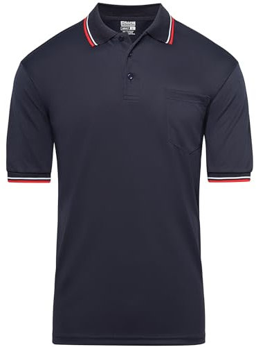 Murray Sporting Goods Short Sleeve Baseball und Softball Umpire Shirt - Sized für Brustschutz Navy blau XX-Large