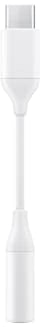 Samsung USB-C Headset Jack Adapter - Official Headphones Adaptor/Type C/USB-C to 3.5mm Headphone Adaptor - White, EE-UC10JUWEGWW