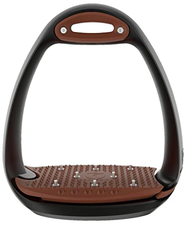 COMPOSITI Eole Pro Steigbügel, schwarz/bruin