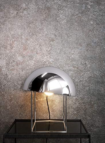 NEWROOM Tapete Anthrazit Vliestapete Beton - Beton-Optik Industrial Schwarz Grau Uni Putz Loft Vintage Unitapete Putz-Optik Used-Look inkl. Tapezier-Ratgeber