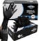 FINITEX Black Nitrile Disposable Medical Exam Gloves - Box of 100 PCS 6mil Gloves Powder-Free Latex-Free For Examination Home Cleaning Food Gloves (Large)