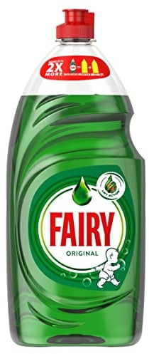 Fairy Original Washing Up Liquid Green with LiftAction 1015ML.