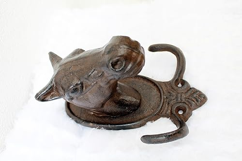 Gwenys Haus Pferdekopf Doppel Wandhaken