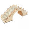 Luwecf 2x Arch Brücke Modell 3D Holz Puzzle Schreibtisch Dekor Pädagogisches für