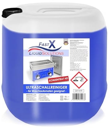 Ultraschallreiniger Konzentrat HD – 5 Liter – Hochleistungsreiniger für Waschautomaten (5 Liter)