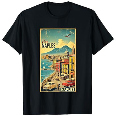 Neapel Vintage Reiseposter T-Shirt