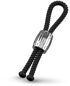 Rebel Heavy Rope Cock Strap Black 30 cm