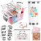 Cat Lover Gifts for Women - Themed Basket With 20 oz Mug Cup, Makeup Bag, Natural Stone Bracelets, Socks for Mother's Day, Birthday, Christmas