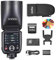 Godox V100F V100-F Round Head Camera Flash Speedlite for Fujifilm Cameras TTL HSS 1/8000s 2.4G 100Ws with Toch Screen (V100 F)