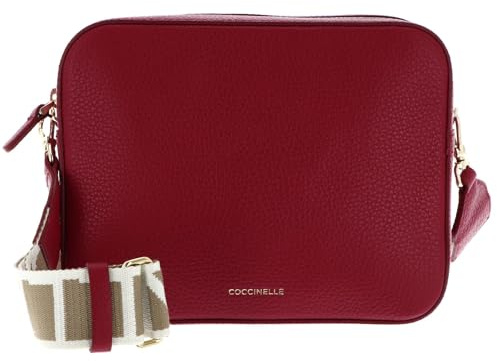Coccinelle Tebe Crossover Bag M Sangria