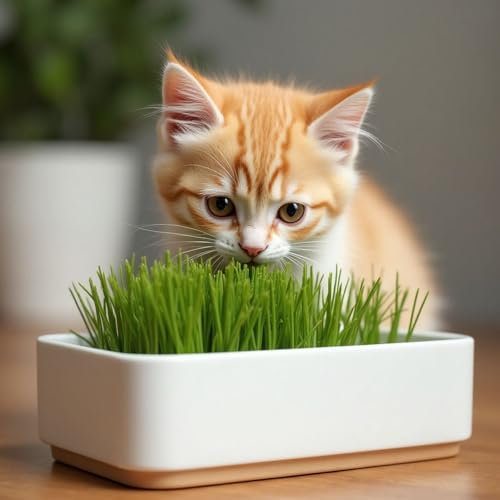 Cat Grass – Easy to Grow – Hardy Annual – All Year Round – Must Have for Indoors