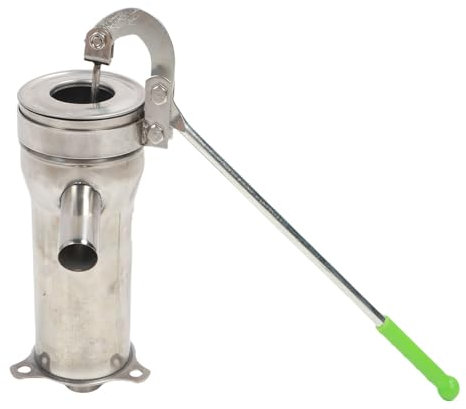 Deep Well Water Suction Hand Pump, Stainless Steel Manual Well Pump with 8M Suction Range, Deep Well Hand Pump