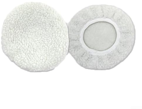 VNNHGB Lot de 5 Chiffons de Nettoyage en Microfibre cirée en Laine d'agneau pour Peinture Automobile, Meubles et Polissage des métaux