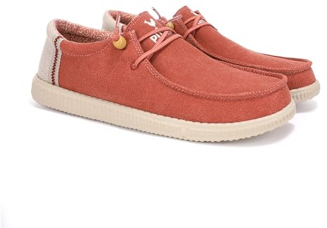 PITAS | WP150 Ryan | Mocasines de Hombre | Náuticos Casual | Zapatillas de Tela | Zapatos sin Cordones | Deportivas Casuales | Calzado de Walkinpitas