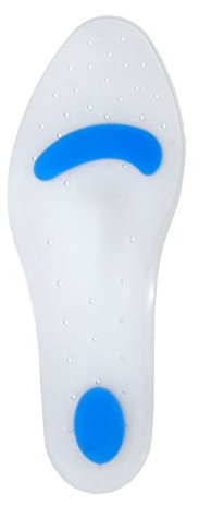 FabaCare Corbby Schuheinlage Fresil Insole, Premium Einlegesohle aus Gel-Silikon, orthopädische Einlage mit Pelotte, Größe: S 39-40