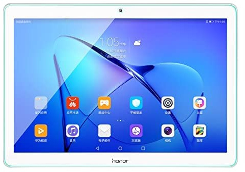 Lobwerk Displayschutz für Huawei MediaPad T3 8.0 Zubehör Schutzglas 9H Schutz Glas blasenfrei