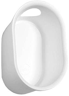 Cycloc Loop – Wall Mount Bike Accessory Storage – Suitable for Cycle Helmets, Pumps, Gloves Etc - White