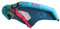AZTRON Unisex Jugend Afw-400 FOIL Wing 4.0M, Mehrfarbig, 4 metri