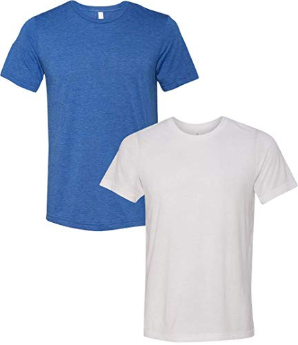 Bella + Canvas Unisex Crew Neck Triblend Short Sleeve Tee - - XXL