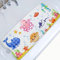 Moocuca rutschfeste Kinder Badewannenmatte (100x40CM), Meerestier Bild Badematte mit 200 Saugnäpfen, Babyparty Badewanne Rutschmatte, rutschfest Schimmelresistent Maschinenwaschbar