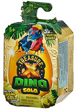 TREASURE X Dino Gold Mini Dino Pack Unboxing Toy Dig and Discover collectable Dino Figures Will You find real Gold Treasure 8 Levels of Adventure
