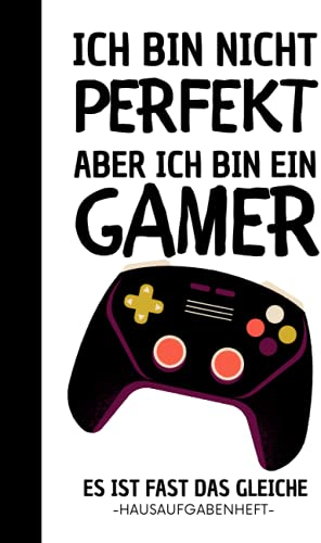 Hausaufgabenheft: Schülerkalender Gymnasium Teenager Jungen , Schulplaner schüler Grundschule , für ein Jahr mit Stundenplänen , Lustige Gamer Cover