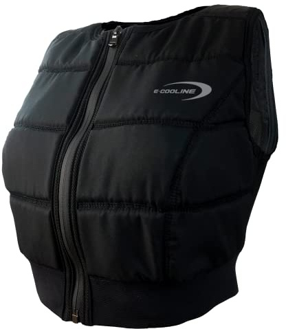 E.COOLINE Powercool SX3 KühlTankTop Gr. XS schwarz - Kühlweste für Frauen - kühlendes Tanktop für Erwachsene Frauen - Körperkühlung - Kühlweste Damen - waschbar - Made in Germany