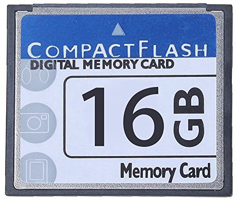 Qezodsx Professional 16GB Compact Flash Memory Card(White&)