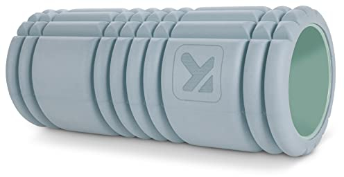 TRIGGERPOINT Rouleau en mousse recyclée pour exercice, massage des tissus profonds et récupération musculaire, original (33 cm), bleu