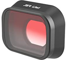 Mini 3 Pro Filter, Farbverlauf ND8/ND16/Rot/Blau/Gelb Objektiv Filter Objektiv für DJI Mini 3 Pro Verlaufsfilter Drohne Kamera Objektiv Filter Zubehör (Rot)