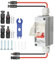 DC Isolator,Jadeshay 1 String Solar PV Combiner Box, with 500V 32A Protection Circuit Breaker 1 in 1 Out PV DC Circuit Breaker Switch IP66 Waterproof Photovoltaic Junction Box, for Solar Panel System