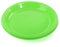 I LOVE FANCY DRESS Pack of 25 Lime Green Plates - 7/18cm Large Re-Usable Plastic Plates - Bright Colourful Party Tableware Set