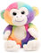 Mousehouse Gifts - Entzückender weicher Regenbogen-Teddy, Kuscheltier Plüschtier (Monkey)
