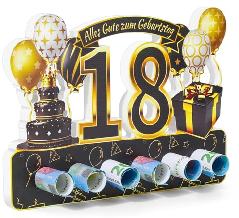 ROADPLUM 18 Geburtstag Geschenk Junge Mädchen mit Doppelseitiger FarbdruckHolz, Deko Geschenke zum 18 Geburtstag für Freunde Klassenkameraden Familie, Geschenke zum 18 Geburtstag für Party Jubiläum