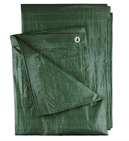 DIAH DO IT AT HOME Tarpaulin Heavy Duty Waterproof UV Resistant Tarps 90 Gsm for Garden Cover Agriculture Camping Traveling with Aluminium Eyelet (2 x 3 m)