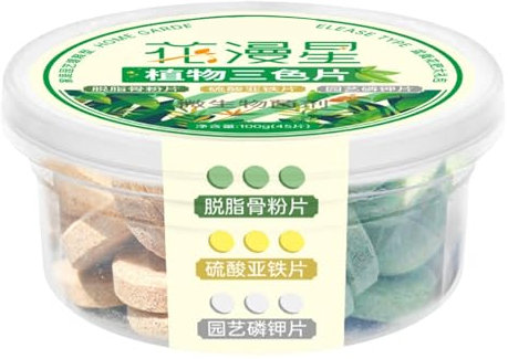 Fertilizzante per piante da interno, Fertilizzante per piante da appartamento - Nutrienti ricchi per piante in vaso,Fertilizzante per piante d'appartamento a rilascio lento, compresse autodissolventi