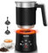 Milk Frother Electric 5 in 1 - Automatic Milk Frothers 350ml Large Capacity Split Milk Steamer Silent Operation Milk Heater and Warmer Hot & Cold Milk Foamer Dishwasher Safe for Latte Coffee Chocolate