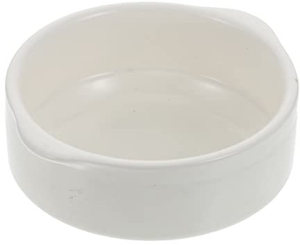 CIYODO 1 Pc Ciotola in Ceramica Tazze Da Minestra Con Coperchio Pentola Da Minestra Casseruola Con Coperchio Ciotole Di Zuppa Giapponese Tazza Da Minestra Resistente Tazza Fumante Bianca