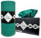 Phoenix Rollo de Microfibra Box de 75 paños de Microfibra Reutilizables – paños de Limpieza mágicos para Ventanas y Coches, Microfibra, 30 x 30 cm, Gruesos y absorbentes, Color Verde