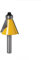 1 Stück 8 mm Schaft Fasenfräser 15 22,5 30 Grad Fräser for Holzmaschine(22.5 Degree)