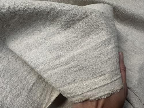 Tissu en lin pur lavé à la pierre naturelle - 100 % lin - Décoration d'intérieur, literie, vêtements, rideaux - 140 cm de large - Vendu au mètre