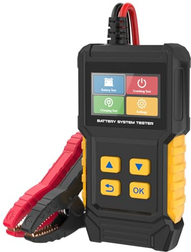 Tester per batteria auto 12V 24V di carico 30-2000 CCA alternatore automobilistico Analizzatore di batteria digitale Tester del sistema di avviamento e carica