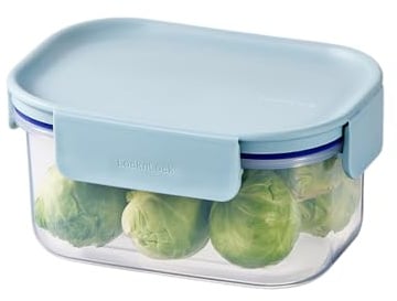 LocknLock Classic Plus 2L Airtight Food Storage Container & Lid, Airtight & Leakproof, BPA Free, Microwave/Dishwasher/Freezer Safe, Perfect For Meal Prep – Rectangle